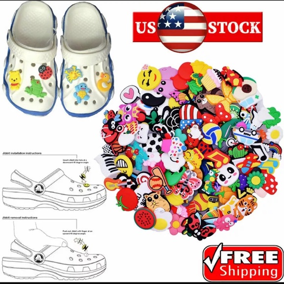Croc charms 50 +5 free - Picture 1 of 1